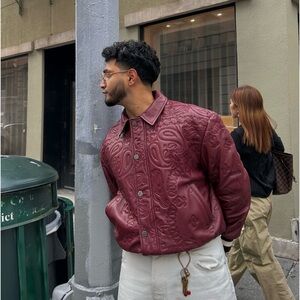 Paisley Embossed Jacket